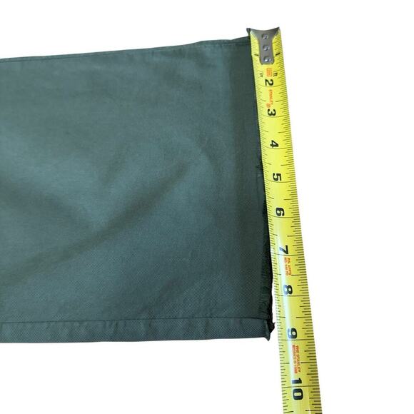 Frank & Eileen Womans Blackstone Pants Army Green 10 Distressed Hem 34x25.5 - Picture 11 of 11